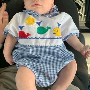3M baby boy smock bubble